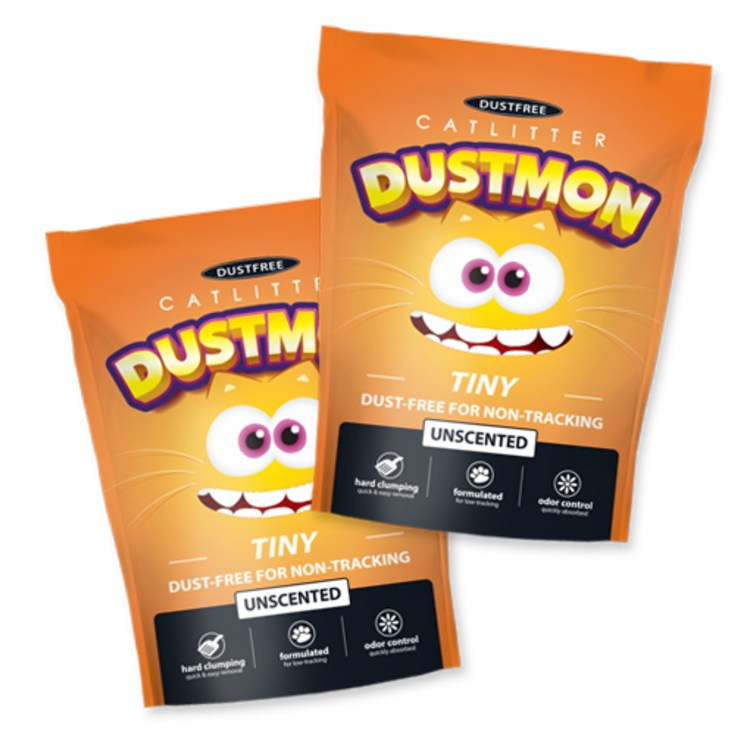 더스트몬 응고형 벤토나이트 타이니 고양이 모래