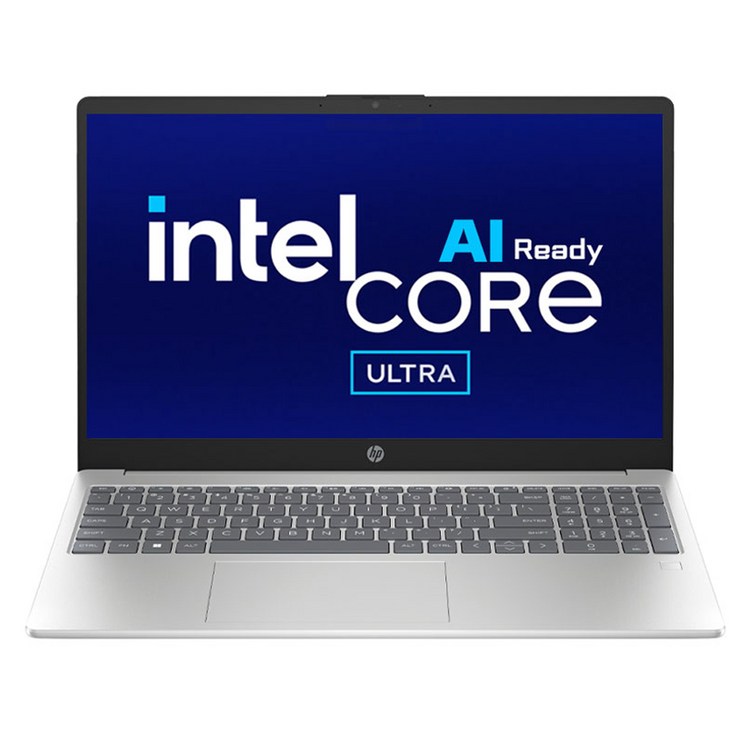 HP 2024 자비스 AI 노트북 15 코어Ultra5 인텔 14세대, Natural Silver, 512GB, 16GB, Free DOS, 15fd1030TU