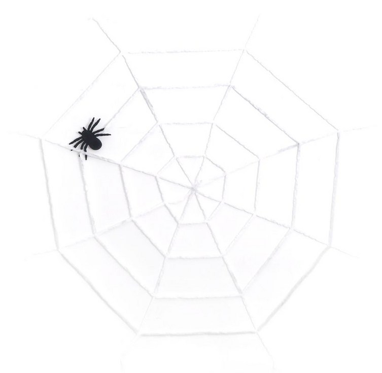 파티쇼 할로윈 장식 뉴 굵은 거미줄 세트 1.5m