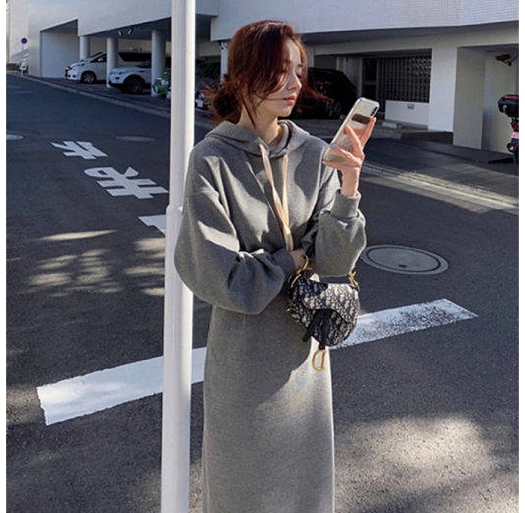 피어니스트 후드넥 H라인 쭈리 롱원피스 빅사이즈 포함