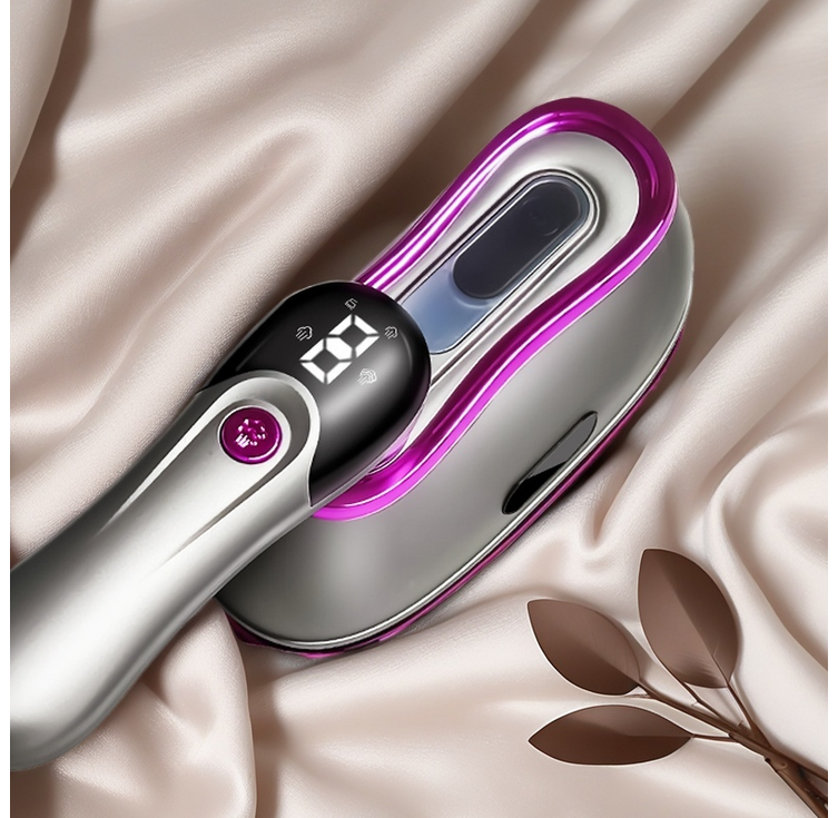 국내발송 RichMagic 200ml 대용량 휴대용 다리미 4가지 온도 조절, 그레이퍼플, KY6016B12