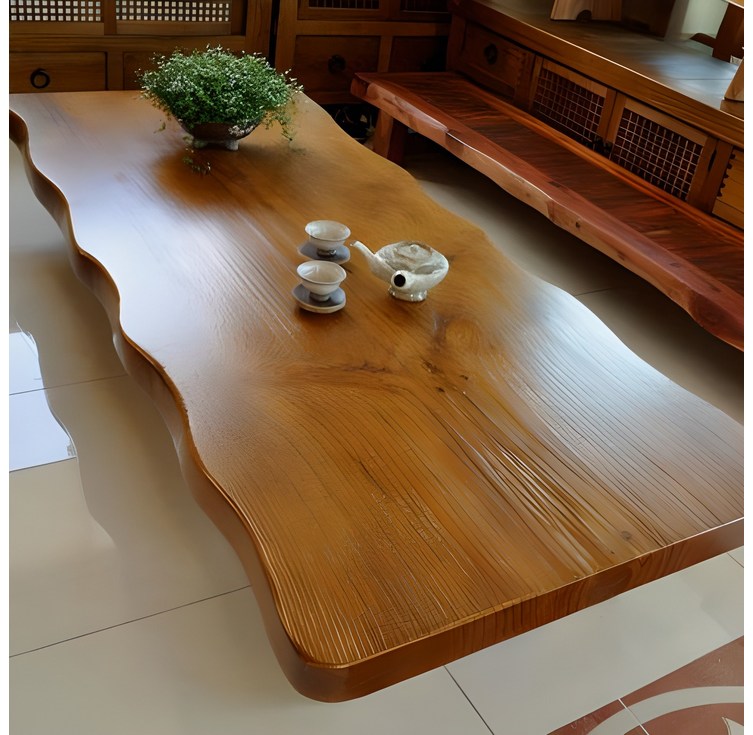 고목향 공장직영 솔마루 통판좌탁 1500x700x300 거실테이블 거실가구 원목좌탁 좌탁 고탁자 원목가구 테이블 다과상 교자상 고풍스런 고급스런 힐링테이블  국내제작