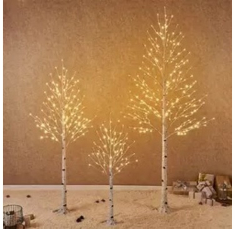 자작나무 LED 크리스마스트리 2종 150cm,180cm 구성