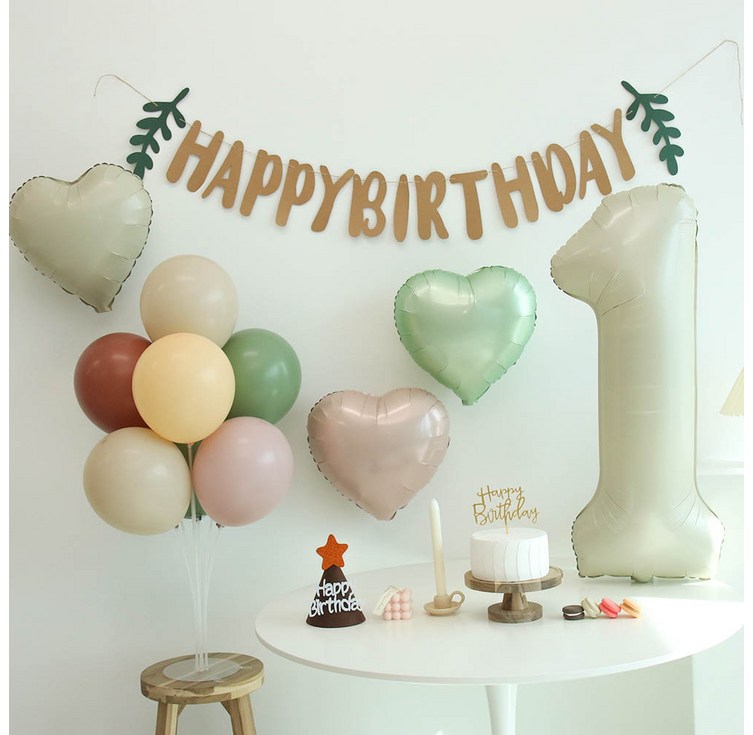 이벤트홀릭 두돌 생일상 크림 생일파티세트 두돌 생일 숫자풍선