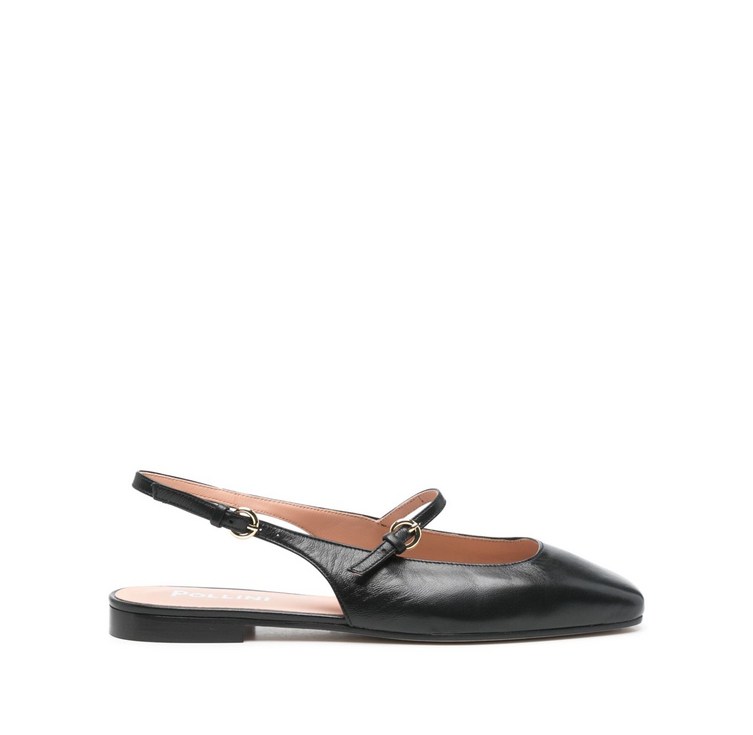 폴리니 레더 발레리나 슈즈