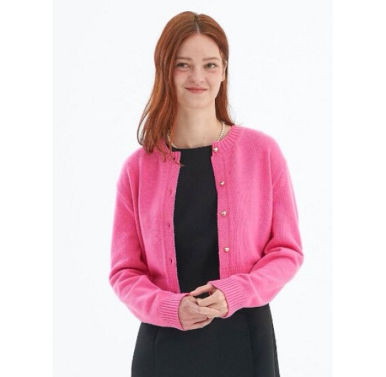 올리브데올리브 테잎장식 하트 가디건 OH4SD186 721543