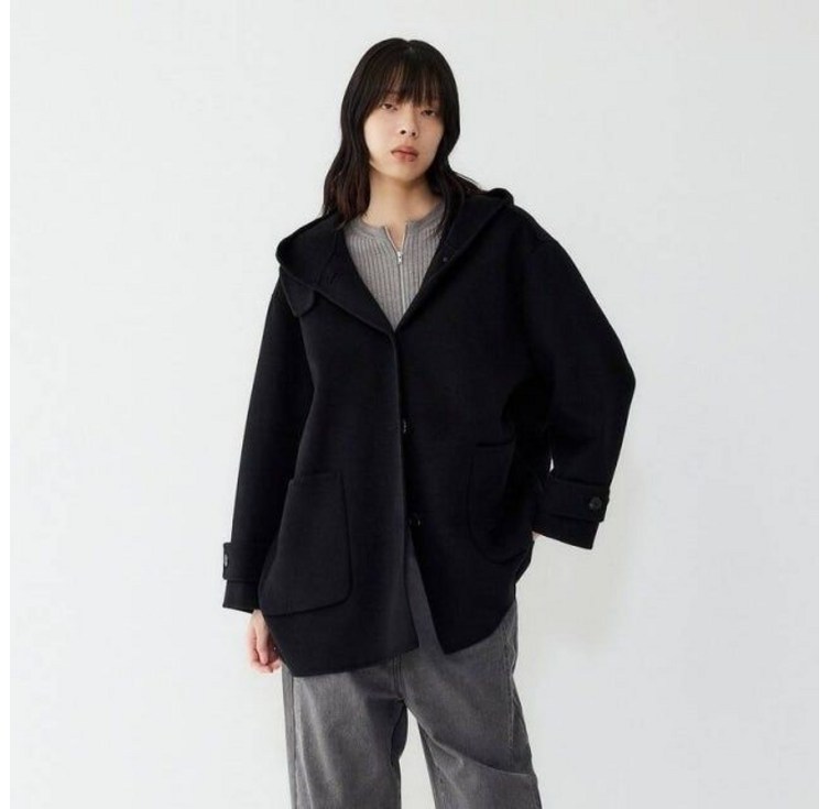 백화점 홈쇼핑 정품 스튜디오 톰보이 핸드메이드 후드 코트 9174411982