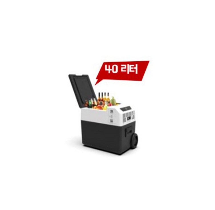 그린보이 캠핑용 낚시용 차량용 아이스박스 냉장 온장기능 40리터형 충전식 이동형 미니 냉장고
