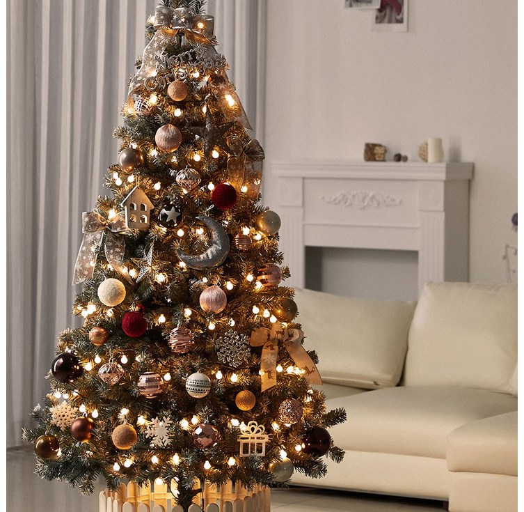 연필트리 크리스마스트리 장식 전구 대형트리 풀세트2m