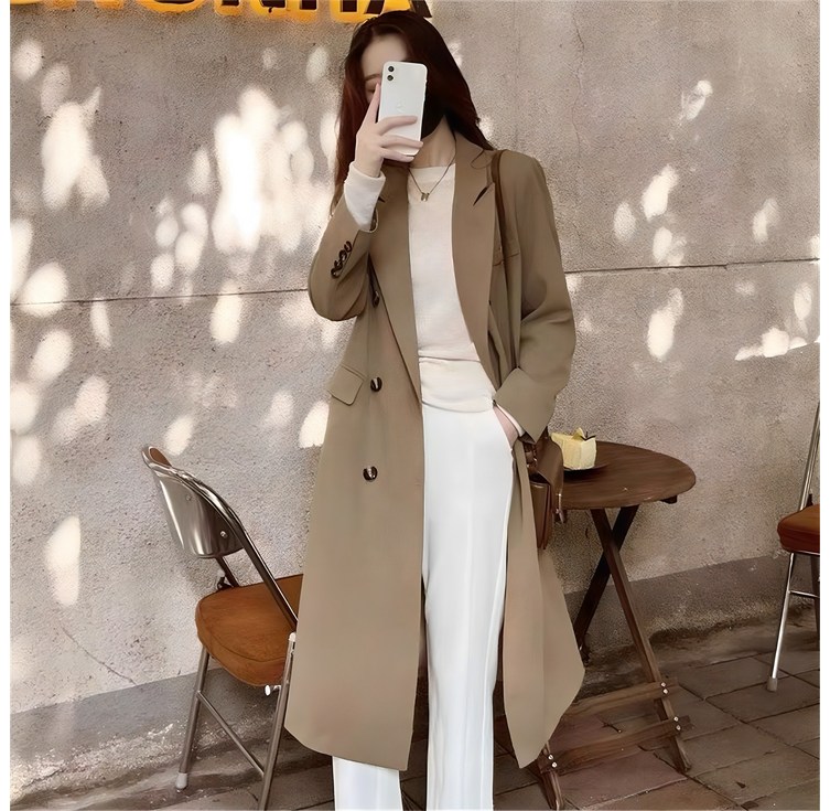 여성코트 트렌치코트 정장자켓 롱 여성자켓 바람막이 점퍼 WT8031829 53 여성코트 트렌치코트 정장자켓 롱 여성자켓 바람막이 점퍼 WT8031829 53