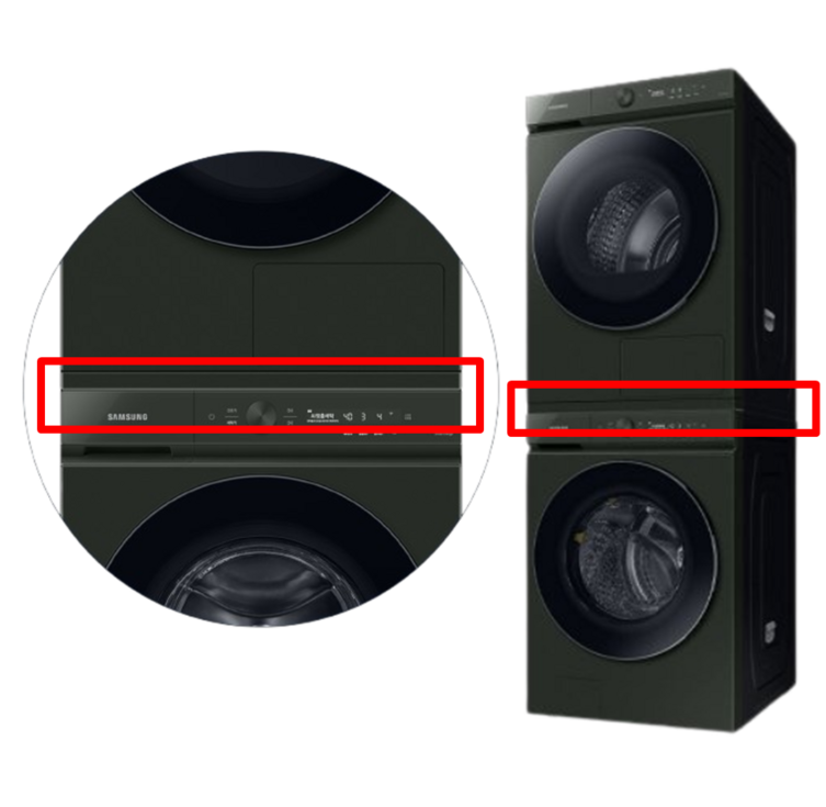 삼성 비스포크 그랑데 건조기 2단 설치 스테킹 키트 SKKALF 새틴 그린 DV17A9740CF DV19A9740CF DV20B9760CF WF24A9500 WF24B9600, 1개