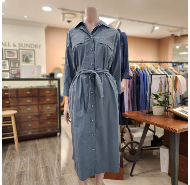 BCBG 올앤선드리  안티카OP 원피스  A4M3O603   54   DBLUE