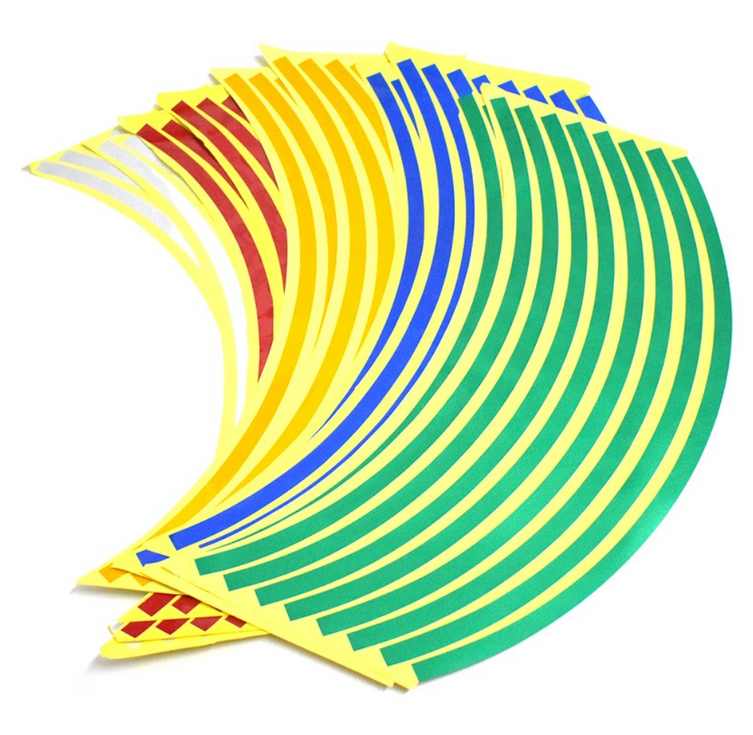 락모터스 오토바이 타이어 휠스티커 휠 라인 반사스티커 인치스티커 바퀴스티커 튜닝용품