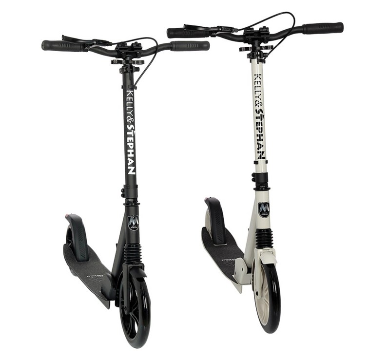 켈리앤스테판 K154 몬스터 두발 킥보드  블랙, 1개