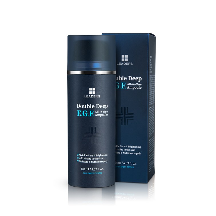 리더스 더블 딥 EGF 올인원 앰플, 1개, 130ml 리더스 더블 딥 EGF 올인원 앰플, 1개, 130ml