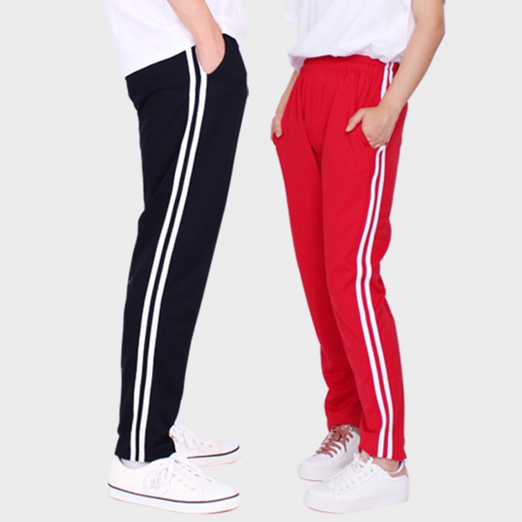 워나샵 남녀공용 슬림2선 팬츠 트레이닝